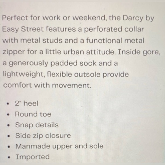 Womens Easy Street Black Comfort Mules - Picture 16 of 16